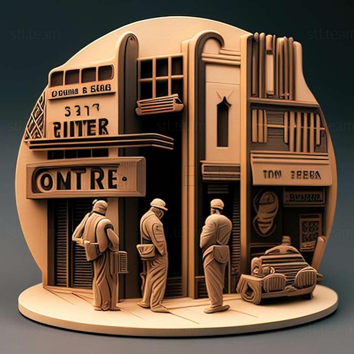 3D model Omerta City of Gangsters The Japanese Incentive game (STL)